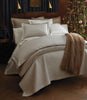 Biagio duvet on bed in holiday room, Pearl