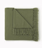 Fairmount Cashmere Throw, Moss