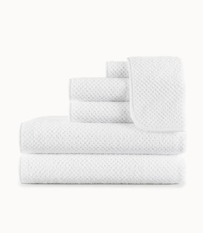 Catalina Bath Towel Set, White