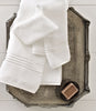 Chelsea Bath Towels, White Ivory Linen