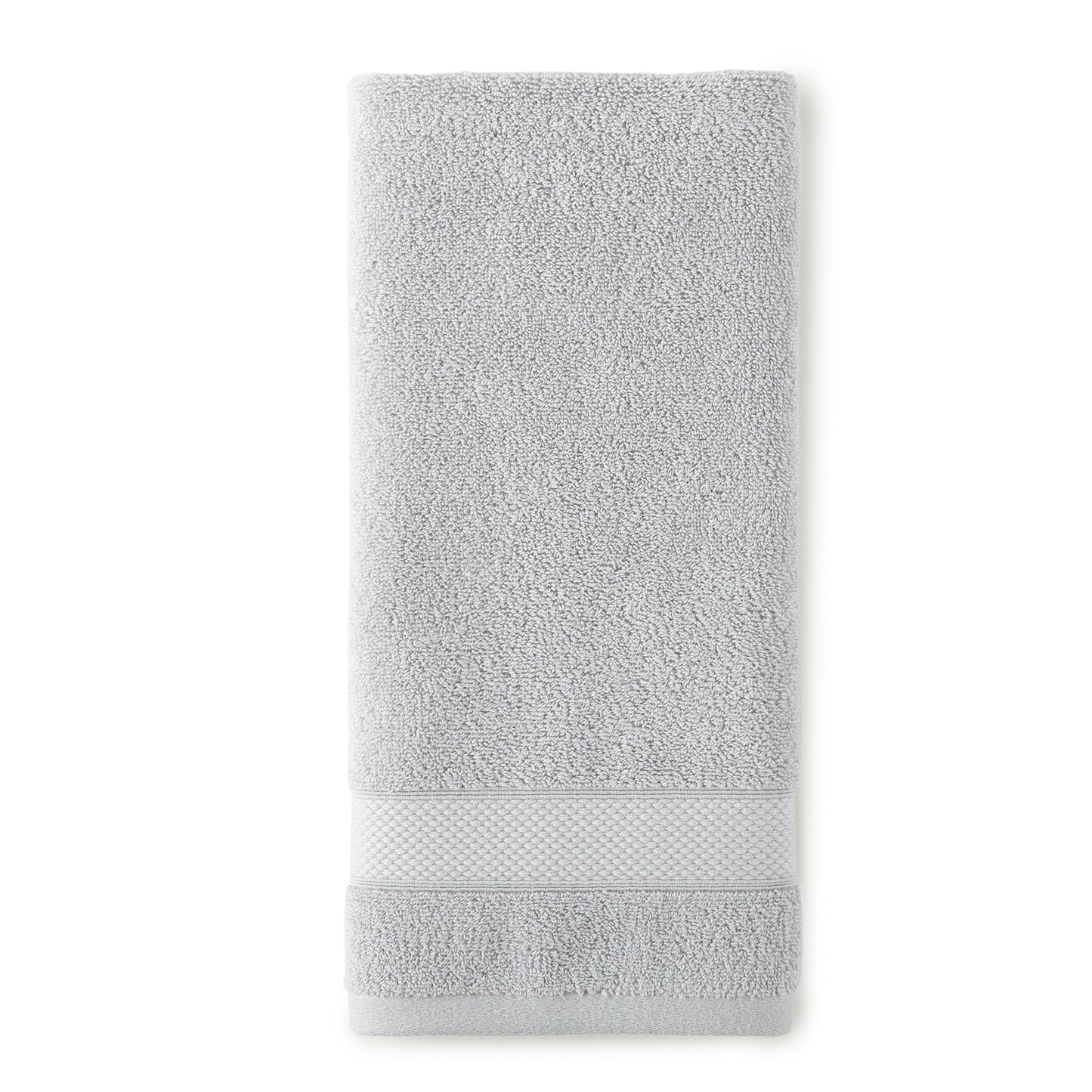 Diamond Hand Towel Pewter