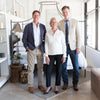 Peacock Alley Founder Mary Ella Gabler, CEO Jason Needleman, VP Josh Needleman