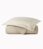 Mia Stonewashed Matelassé Coverlet and Sham, Dune