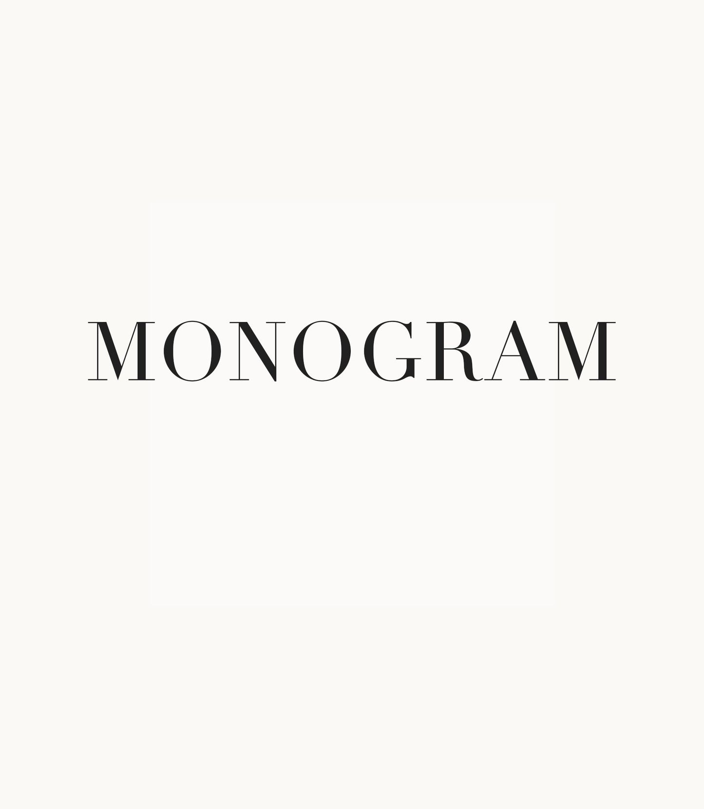 Monogram Fee