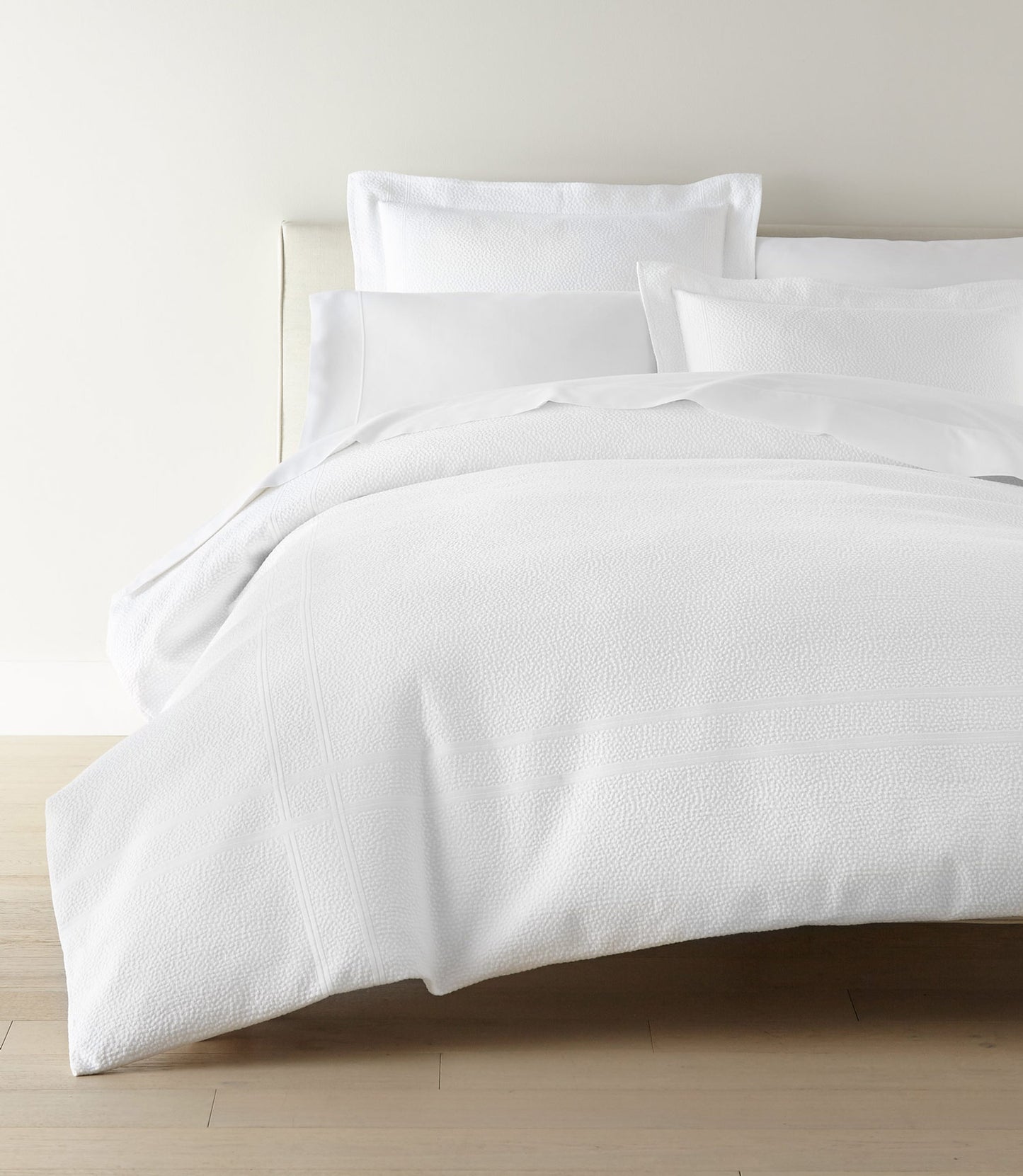 Montauk Matelassé Duvet Cover