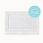 Tiffany Cloud Rug Oprah Bath Award, White