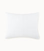 4 Square Quilted Sham White