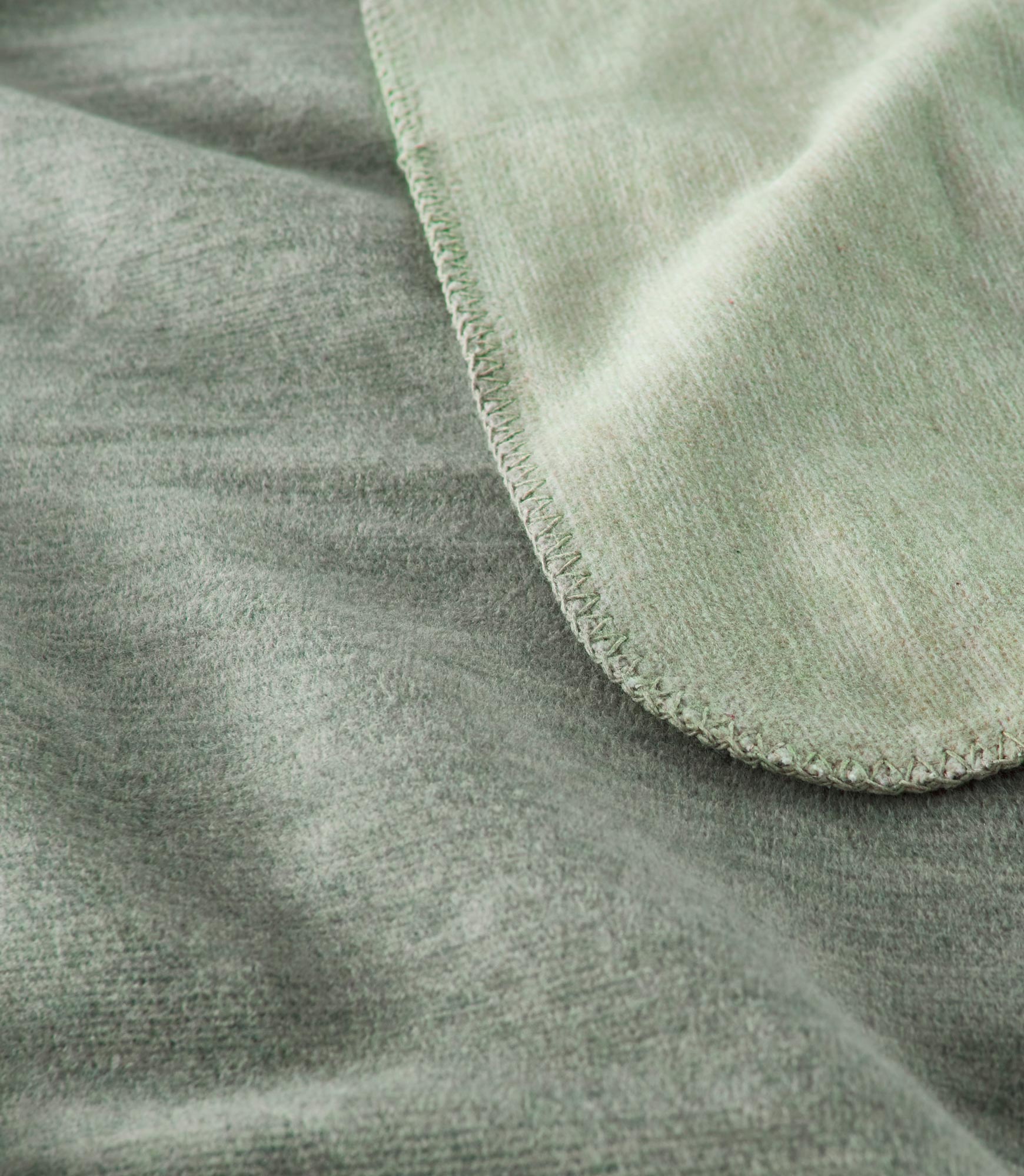 Green discount cotton blanket