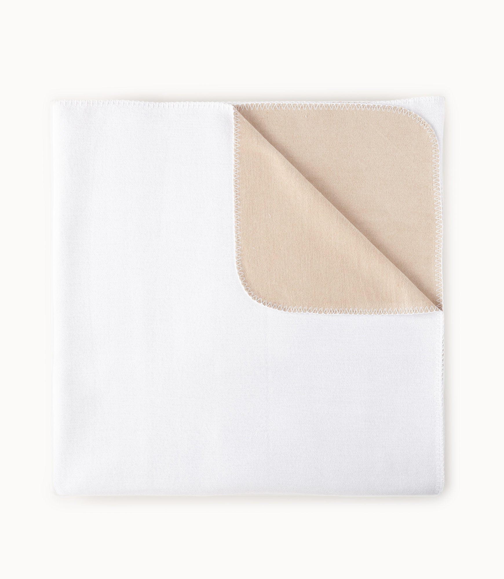 Blauw welvaart Onmogelijk Reversible Blanket: Alta 100% Cotton Throw Blanket | Peacock Alley