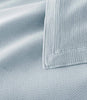 Angie Stonewashed Matelasse Coverlet Smokey Blue corner detail