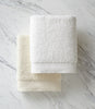 Bamboo Bath Towel Folded White and Ivory Bamboo Hand Towels