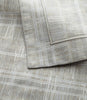 Biagio Jacquard Sham Detail Linen