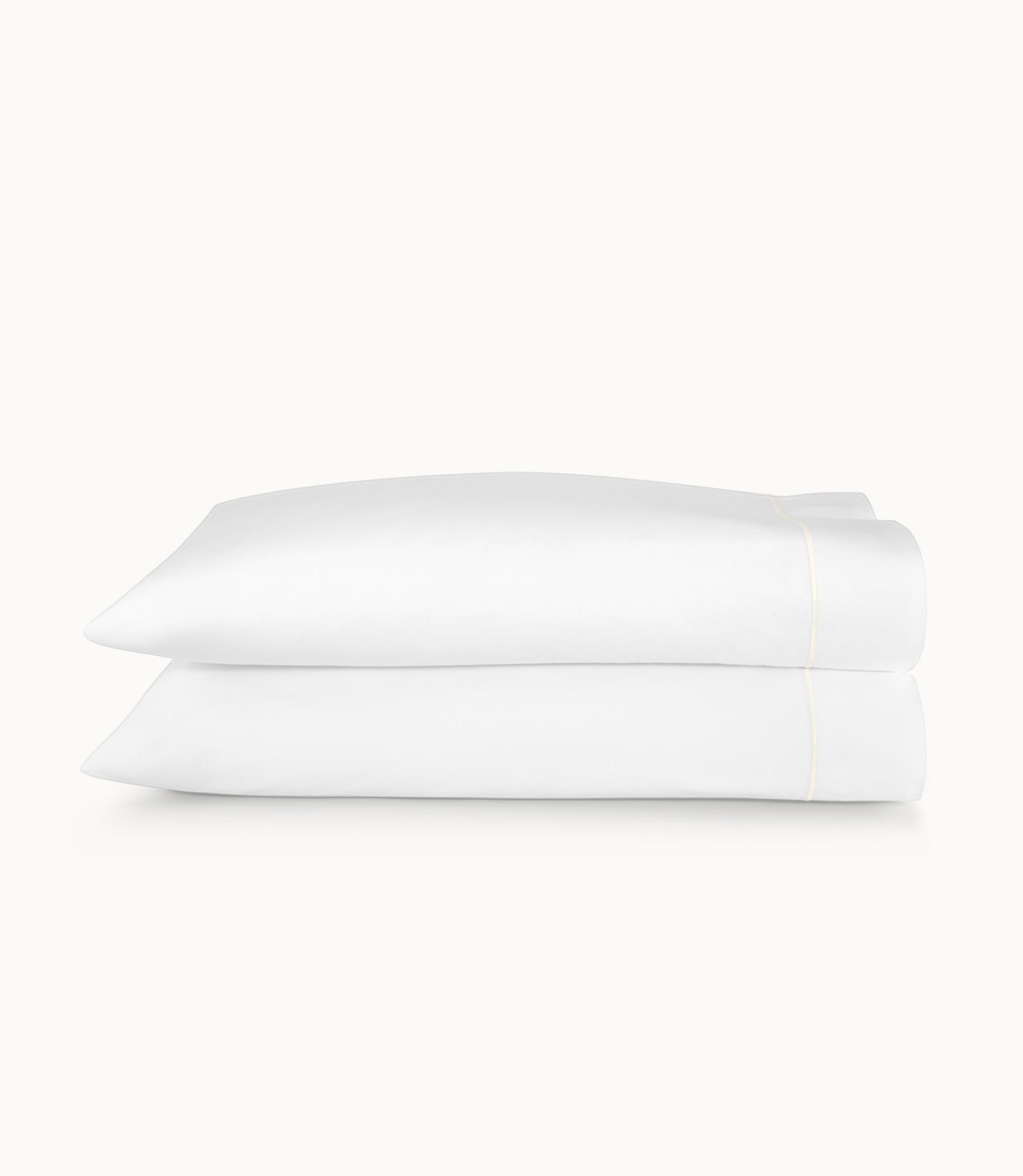 White percale cheap pillowcases