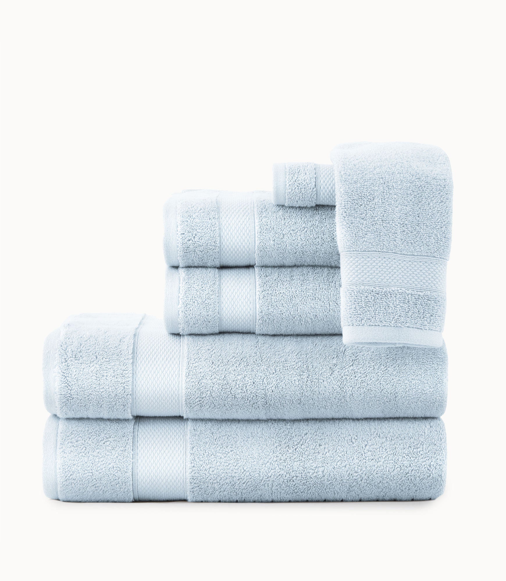Peacock Alley Jubilee Bath Towels - Linen - Luxurious Bath Towels