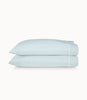 Emma Printed Sateen Pillowcases Aqua