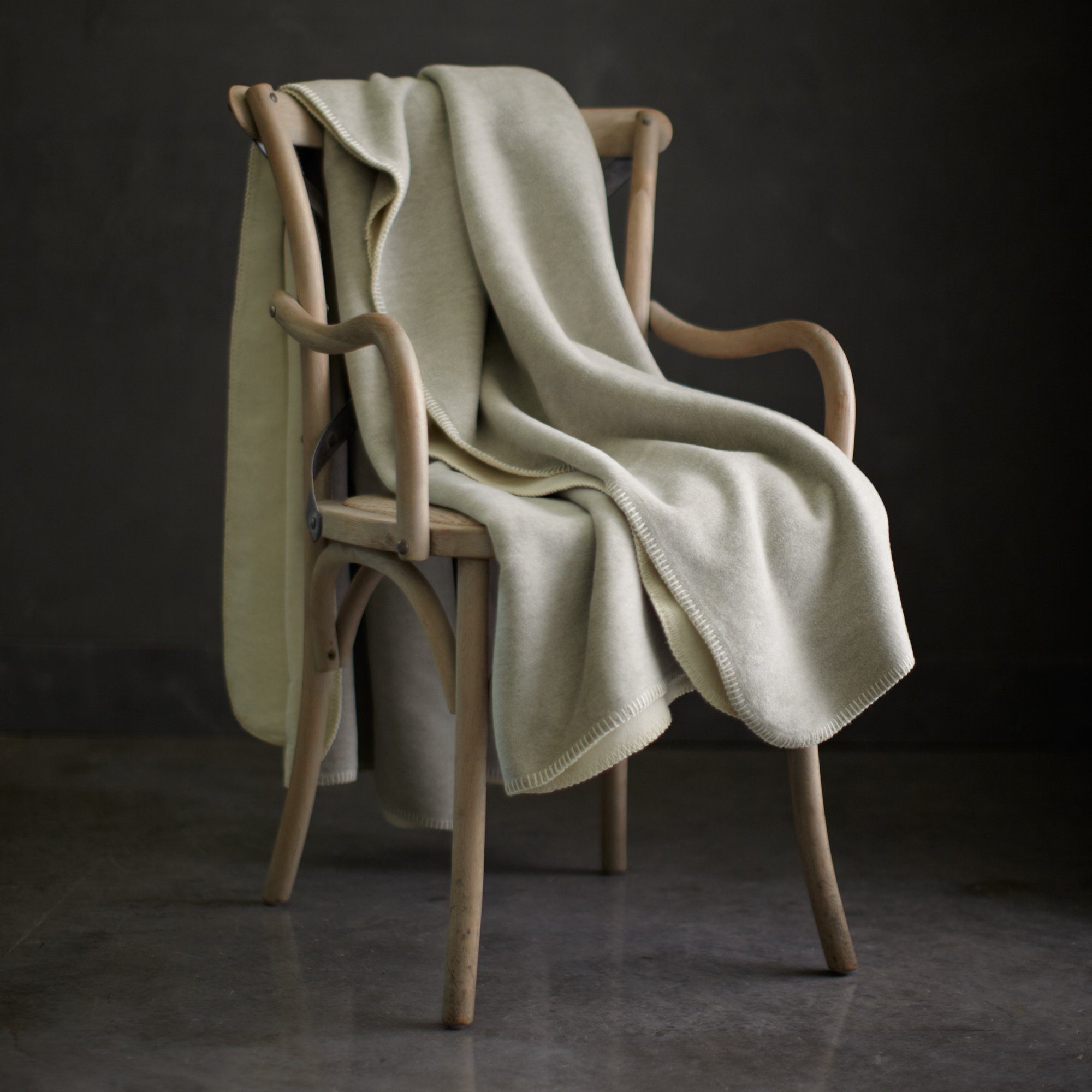 Cotton best sale chair throws