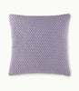 Faro Square Throw Pillow Lilac