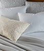 Fern Percale Sleeping Shams Honey on Bed