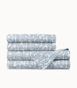 Fern Percale Sheet Set Denim