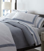 Hamilton Quilted Coverlet Blue on Bed