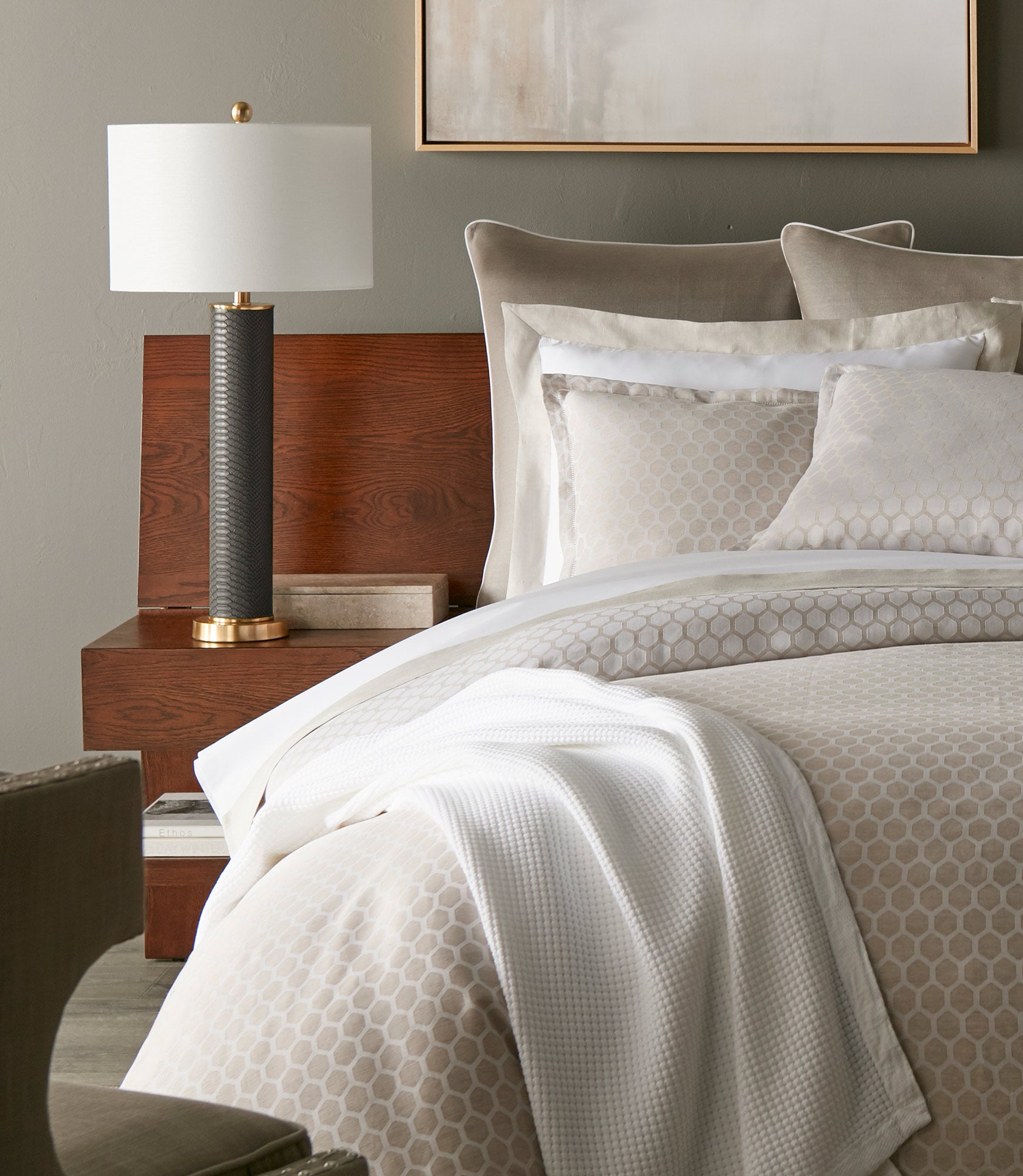 Pottery barn on sale honeycomb duvet