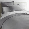 Juliet Standard Sham Gray on Display Bed