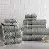 Liam Towel Bundle 12 Piece Gray