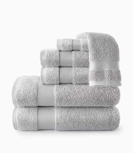 Classic Turkish Towels Luxury 6 Piece Cotton Bath Towel Set - Made with  100% Tur