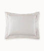 virtuoso sateen pillow sham in Platinum