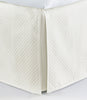 Oxford Tailored Matelassé Bed Skirt Ivory