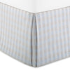 Blue Prescott Bed Skirt