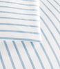 Ribbon Stripe Percale Sleeping Sham Denim Detail