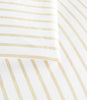 Ribbon Stripe Percale Sleeping Sham Honey Detail