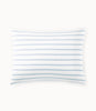 Ribbon Stripe Percale Sleeping Sham Denim