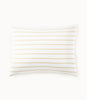 Ribbon Stripe Percale Sleeping Sham Honey