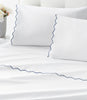 Terra Organic Cotton Sateen Sheet Set Marine