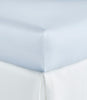 Soprano Sateen Fitted Sheet Barely Blue