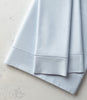 Soprano Sateen Flat Sheet Barely Blue