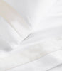 Soprano Trim Sateen Sheet Set Ivory Detail