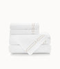 Stanza Embroidered Sheet Set, Linen