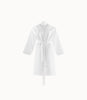 Pique Bath Robe with White Trim